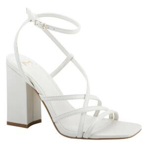 Marc Fisher LTD Edalyn Ivory Ankle Strap Sandal, Sz 10M -- NIB/NWT